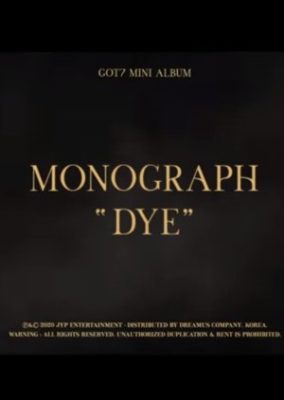 GOT7 MONOGRAPH "DYE" (2020)